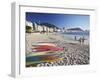 Copacabana Beach, Rio De Janeiro, Brazil-Ian Trower-Framed Photographic Print