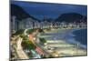 Copacabana Beach, Rio de Janeiro, Brazil-Jon Arnold-Mounted Photographic Print