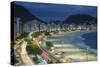 Copacabana Beach, Rio de Janeiro, Brazil-Jon Arnold-Stretched Canvas