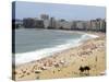 Copacabana Beach, Rio De Janiero, Brazil-Kymri Wilt-Stretched Canvas