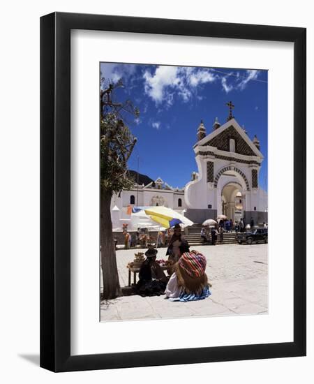 Copacabana, Lake Titicaca, Bolivia, South America-Charles Bowman-Framed Premium Photographic Print