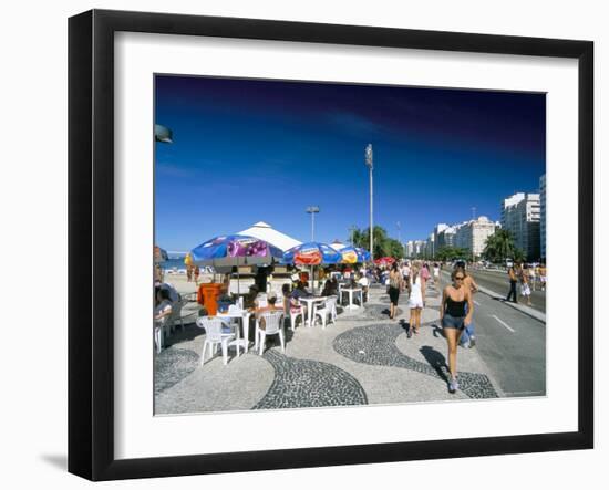 Copacabana, Rio De Janeiro, Brazil, South America-Sergio Pitamitz-Framed Photographic Print