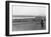 Copalis Beach, Washington - People Digging for Razor Clams-Lantern Press-Framed Art Print