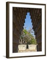 Copan Ruinas, Copan Ruins, Central Plaza, Ball Court, Ad 731, Honduras-Jane Sweeney-Framed Photographic Print