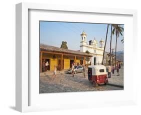 Copan Ruinas, Parque Central, Honduras-Jane Sweeney-Framed Photographic Print