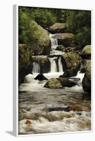 Copeland Falls, Rocky Mountain National Park, Colorado, USA-Michel Hersen-Framed Photographic Print