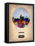 Copenhagen Air Balloon-NaxArt-Framed Stretched Canvas