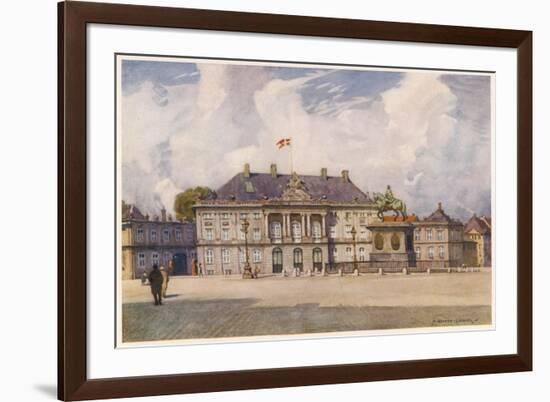 Copenhagen Amalienborg-A Heaton Cooper-Framed Premium Giclee Print