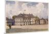 Copenhagen Amalienborg-A Heaton Cooper-Mounted Premium Giclee Print