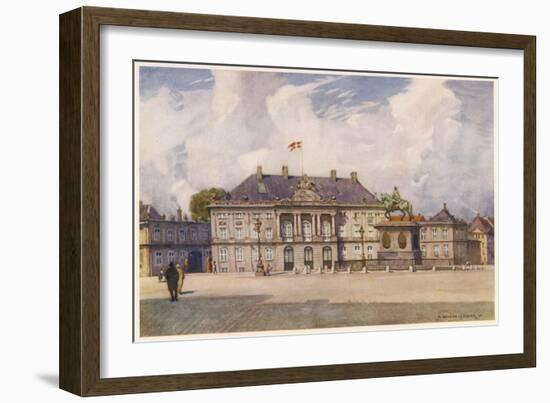 Copenhagen Amalienborg-A Heaton Cooper-Framed Art Print