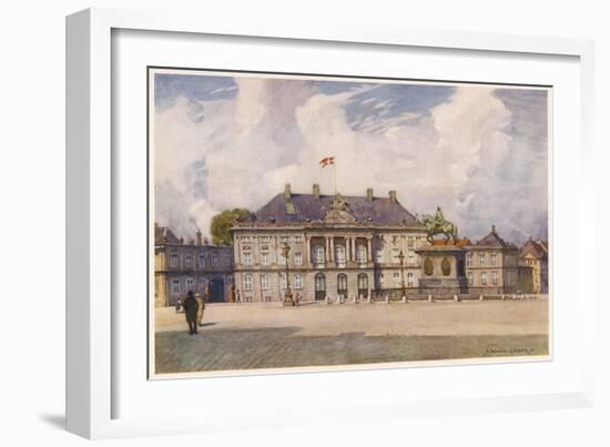 Copenhagen Amalienborg-A Heaton Cooper-Framed Art Print