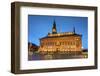Copenhagen City Hall Illuminated at Dusk, Copenhagen, Denmark, Scandinavia, Europe-Chris Hepburn-Framed Photographic Print