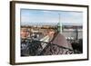 Copenhagen City. Trinitatis Church View from Rundetaarn. Copenhagen City Center. Denmark-Tom Norring-Framed Photographic Print