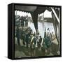 Copenhagen (Denmark), Arrival of King Rama V of Thailand (1868-1910)-Leon, Levy et Fils-Framed Stretched Canvas