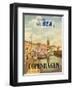 Copenhagen, Denmark - British European Airways (BEA)-Jörgen Brendekild-Framed Art Print