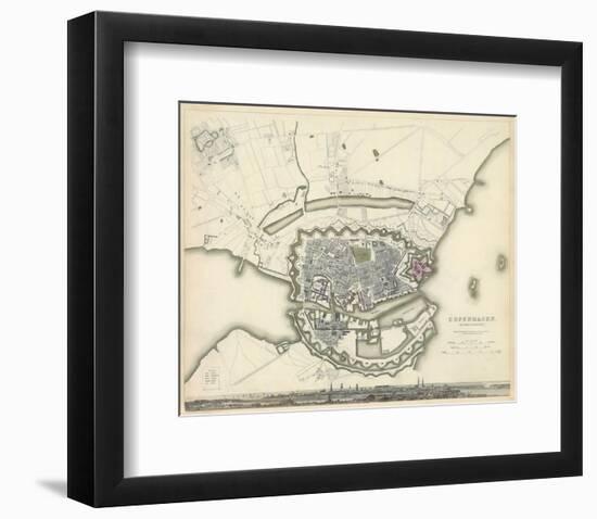 Copenhagen, Denmark, c.1837-null-Framed Art Print