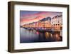 Copenhagen, Denmark on the Nyhavn Canal.-Sean Pavone-Framed Photographic Print