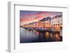 Copenhagen, Denmark on the Nyhavn Canal.-Sean Pavone-Framed Photographic Print