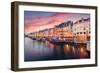 Copenhagen, Denmark on the Nyhavn Canal.-Sean Pavone-Framed Photographic Print