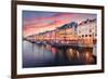 Copenhagen, Denmark on the Nyhavn Canal.-Sean Pavone-Framed Photographic Print