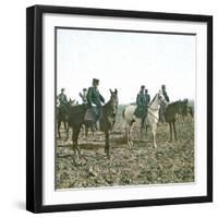 Copenhagen (Denmark), Prince Harald of Denmark and His General Staff-Leon, Levy et Fils-Framed Photographic Print