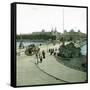 Copenhagen (Denmark), Queen Louise Bridge-Leon, Levy et Fils-Framed Stretched Canvas