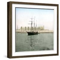 Copenhagen, Denmark, the Free Port-Leon, Levy et Fils-Framed Photographic Print