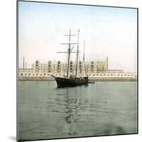 Copenhagen, Denmark, the Free Port-Leon, Levy et Fils-Mounted Photographic Print