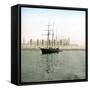 Copenhagen, Denmark, the Free Port-Leon, Levy et Fils-Framed Stretched Canvas