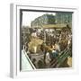 Copenhagen, Denmark, the Landing Stage of Havnegade-Leon, Levy et Fils-Framed Photographic Print