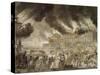 Copenhagen Fire, June 5, 1795 by Stanley, Denmark-null-Stretched Canvas