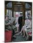 Copenhagen Tram-Paul Fischer-Mounted Giclee Print