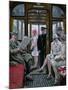Copenhagen Tram-Paul Fischer-Mounted Giclee Print