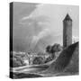 Copenhagen, Valdemar Tower-J Gray-Stretched Canvas