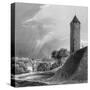 Copenhagen, Valdemar Tower-J Gray-Stretched Canvas