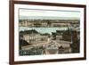 Copenhagen, View from the Marble Church, Denmark-null-Framed Premium Giclee Print