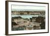 Copenhagen, View from the Marble Church, Denmark-null-Framed Art Print