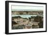 Copenhagen, View from the Marble Church, Denmark-null-Framed Art Print