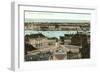 Copenhagen, View from the Marble Church, Denmark-null-Framed Art Print