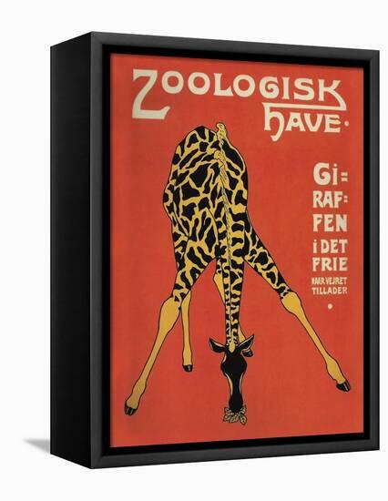 Copenhagen Zoo-Vintage Lavoie-Framed Stretched Canvas