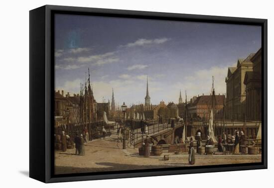 Copenhagen-Heinrich Hansen-Framed Stretched Canvas