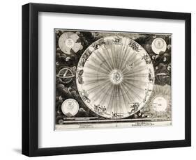 Copernican Astronomy, 1732-Science Source-Framed Premium Giclee Print