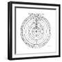 Copernican (Heliocentri) System of the Universe, 17th Century-Johannes Hevelius-Framed Giclee Print