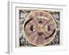 Copernican (Heliocentric/Sun-Centre) System of the Universe, 1708-null-Framed Giclee Print