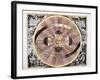 Copernican (Heliocentric/Sun-Centre) System of the Universe, 1708-null-Framed Giclee Print