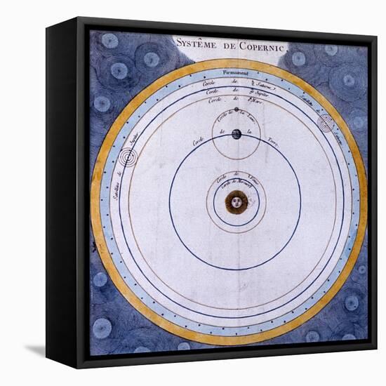 Copernican (Heliocentric/Sun-Centre) System of the Universe, 1761-null-Framed Stretched Canvas