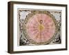 Copernican Sun-Centred (Heliocentri) System of the Universe, 1708-null-Framed Giclee Print