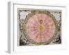 Copernican Sun-Centred (Heliocentri) System of the Universe, 1708-null-Framed Giclee Print