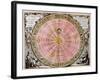 Copernican Sun-Centred (Heliocentri) System of the Universe, 1708-null-Framed Giclee Print