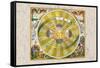 Copernican System-Andreas Cellarius-Framed Stretched Canvas